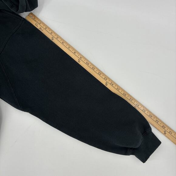 Vintage Spitfire Hoodie Men Medium Black Faded Distressed Embroidered Skate Y2K - Picture 12 of 13